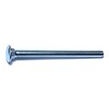 Midwest Fastener 7/16"-14 x 5-1/2" Zinc Plated Grade 2 / A307 Steel Coarse Thread Carriage Bolts 25PK 01131